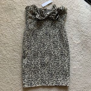 Cheetah print dress